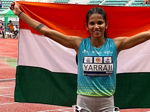 Telugu Sprinter Jyothi Yarraji wins gold Medal