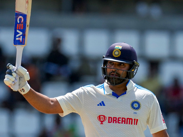 Team India captain Rohit Sharma entered top ten test batters 