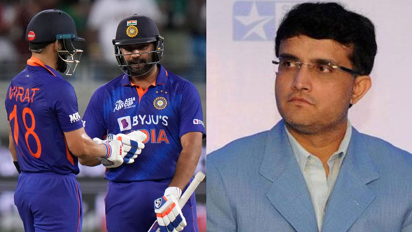 Sourav Ganguly Virat Kohli Rohit Sharma