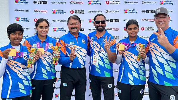 World Archery Championship: Indian Women’s Compound Team Wins Historic Gold