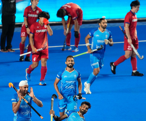 Indian Hockey team defeats Japan in semifinals