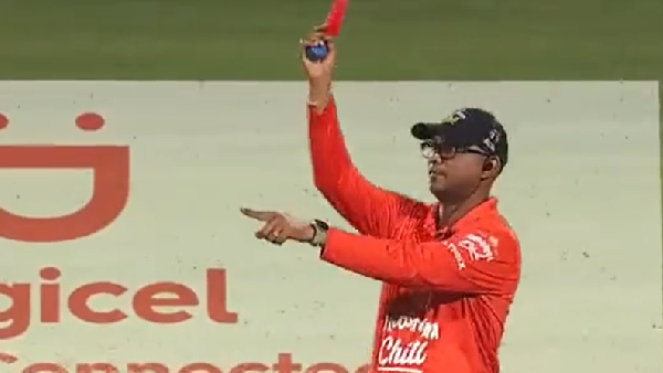 CPL 2023: Sunil Narine Becomes First Player To Get A Red Card In Cricket
