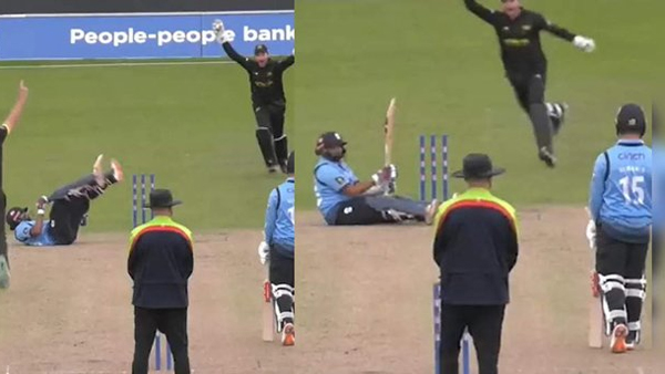 Prithvi Shaw gets out hit-wicket