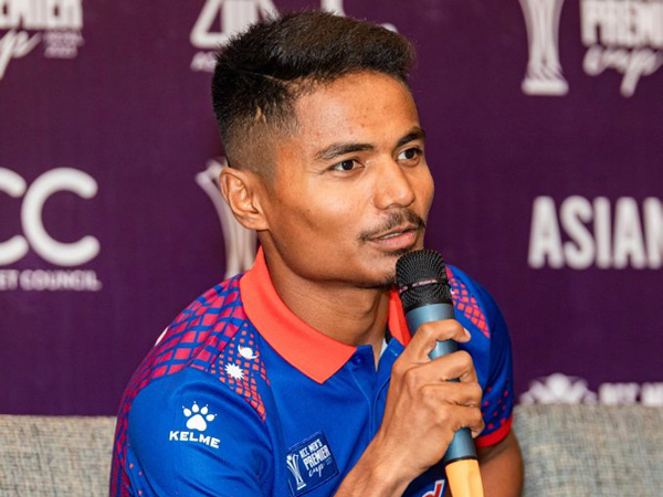 Nepal captain Rohit Paudel 