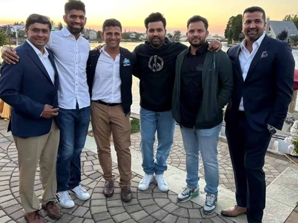 Rohit Sharma launched his cricket Academy in USA