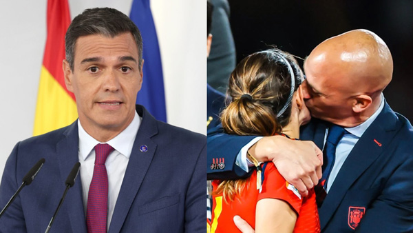 Spainish PM blasts football boss apology over forced World Cup kiss