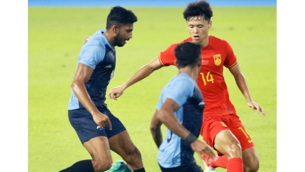 Asian Games 2023: China beat India 5-1 in mens football Group A match