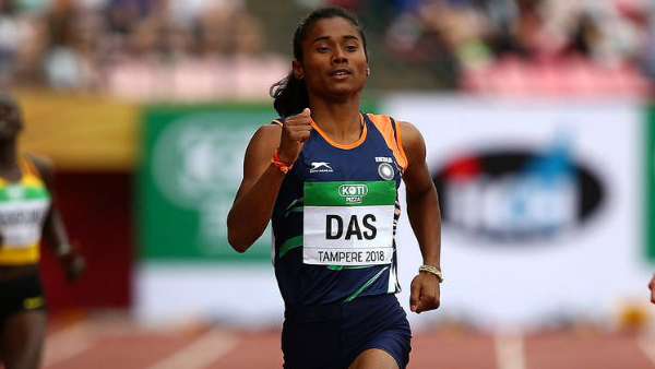 Star Sprinter Hima Das suspended by NADA for failing wherabout test