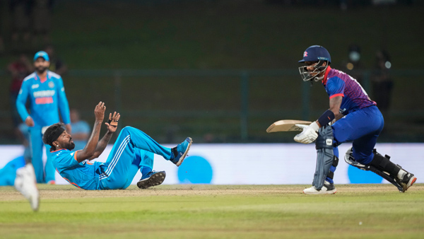 Nepal shows great fight as they set India a target of 231