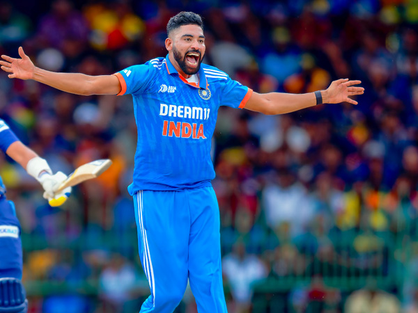 Mohammed Siraj Bowling