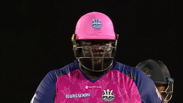 Rahkeem Cornwall hits a 101M six in the CPL 2023 goes viral