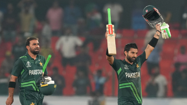 World cup 2023 Babar Azam credits Rizwan and Shafique for the victory World cup 2023 Babar Azam credits Rizwan and Shafique for the victory