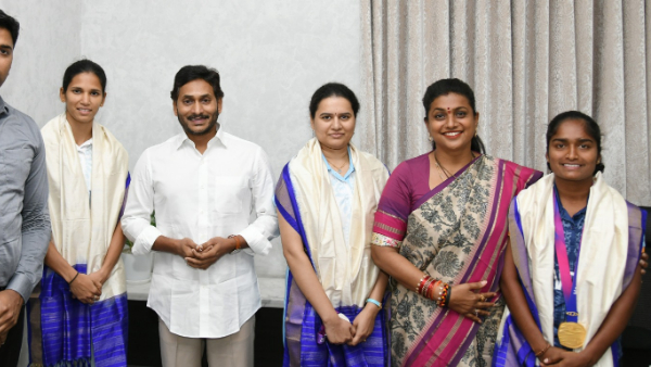 Asian Games 2023 medal winners meet Andhra Pradesh CM Jagan