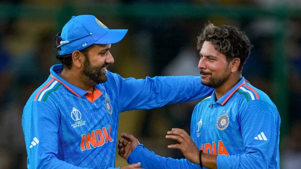 CWC 2023, IND vs ENG: Kuldeep Yadav in heated exchange with Rohit Sharma