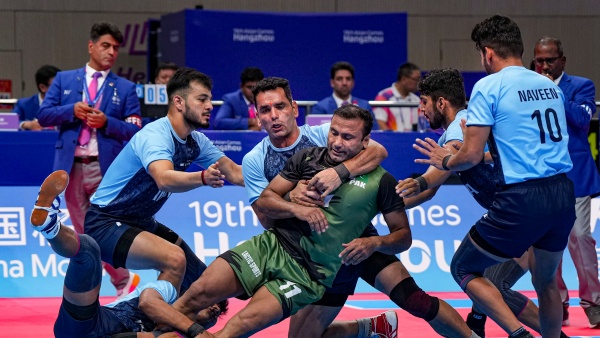  India Thrash Pakistan By 61-14 In Kabaddi