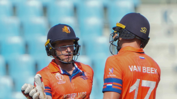  NED vs SL, CWC 2023: Sybrand Engelbrecht, Logan van Beek take Netherlands to 262