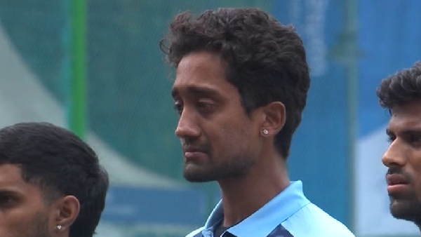 Asian Games 2023 Sai Kishore gets emotional during National Anthem