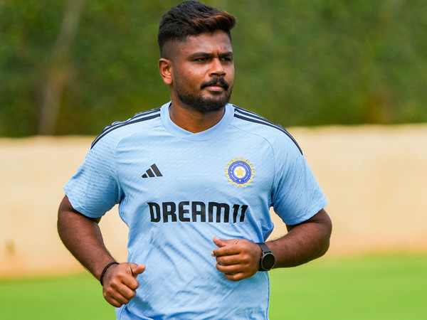 Sanju Samson shares photo of Team India practicing in front of his poster