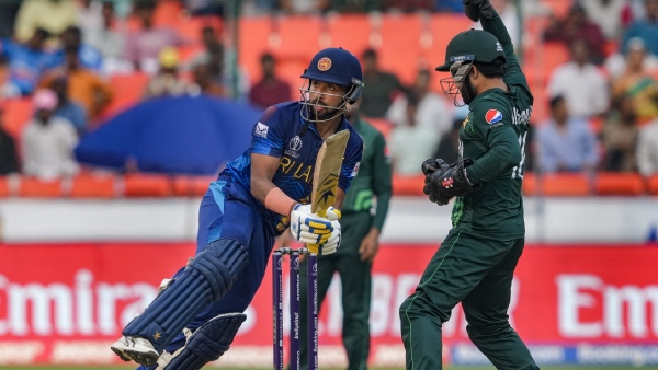 World cup 2023 Srilanka puts a huge total on the board in PAKvsSL clash
