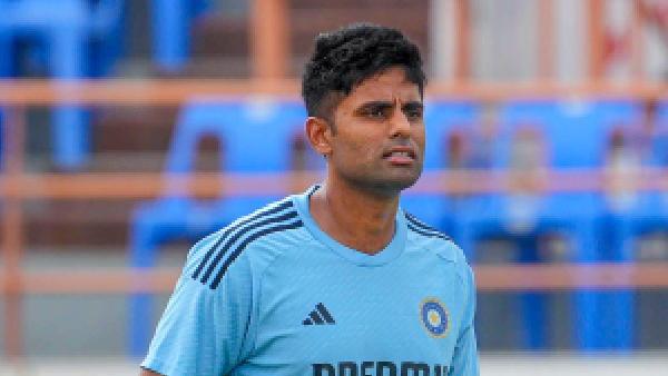 World cup 2023 Funny video of Suryakumar Yadav in dug-out going viral