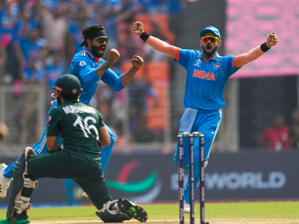 World Cup 2023 INDvsPAK Virat Kohli mocks Rizwan for his delay tactics