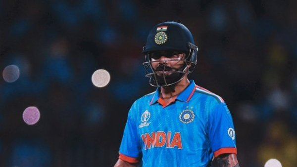World Cup 2023 Virat Kohli seen frustrated after getting out