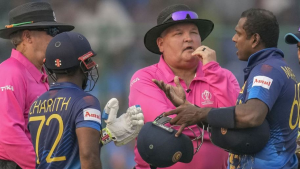  World Cup 2023 BANvsSL Harbhajan Singh blames umpires for Mathews out controvers