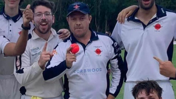 Australian club cricketer takes six wickets in six balls