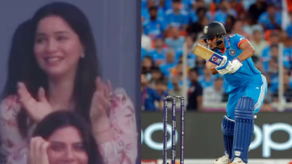  IND vs SL: Virat Kohlis Reaction On Sara, Sara Chants For Shubman Gill By Wankhede Crowd goes viral