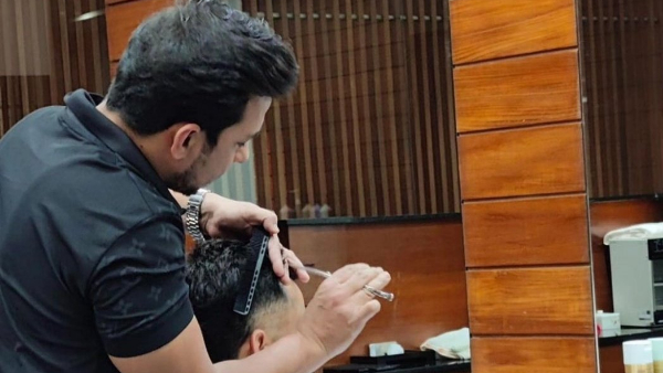 CWC 2023, IND vs SA: An attractive new trendy hairstyle of birthdayboyViratKohli