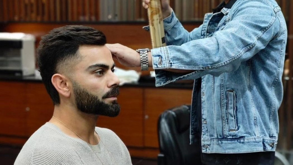 CWC 2023, IND vs SA: An attractive new trendy hairstyle of birthdayboyViratKohli