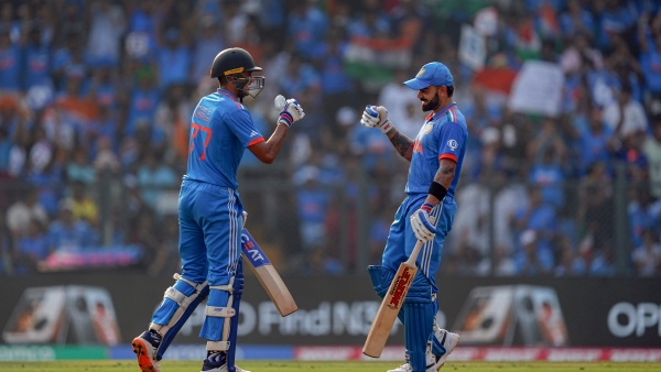 IND vs SL, World Cup 2023: Shubman Gill, Virat Kohli and Shreyas Iyer power India to 357/8