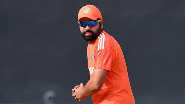 World Cup 2023 Final, IND vs AUS: Rohit Sharma focus on the slip catch during the practice session