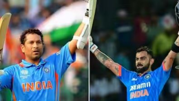 World Cup 2023 INDvsSA Sachin Prediction on Virat Kohli going viral as he equals record