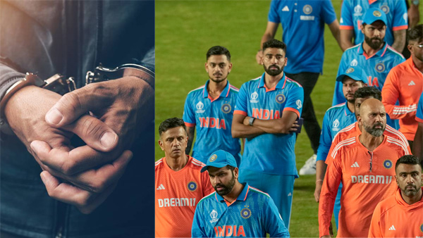 World Cup 2023 INDvsAUS Police arrest seven students for celebrating Indias loss