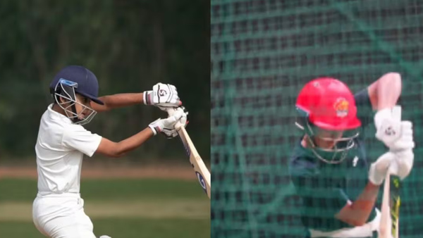 virender sehwag, rahul dravid sons Competition in the BCCI match