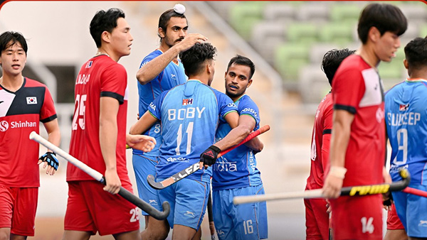 Junior Hockey World Cup: Araijeet hat-trick helps India beat Korea by 4-2