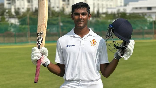  Karnataka’s Prakhar Chaturvedi slams record-making 404 vs Mumbai in Cooch Behar Trophy Final