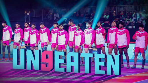 Pro Kabaddi League: Jaipur Pink Panthers beat U Mumba and topped the points table