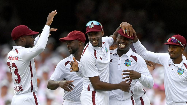 Kevin Sinclair did signature celebration against Australia Pink Ball test