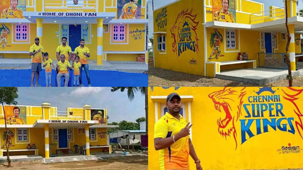 MS Dhoni fan who went viral for house painted in CSK colours dies by suicide
