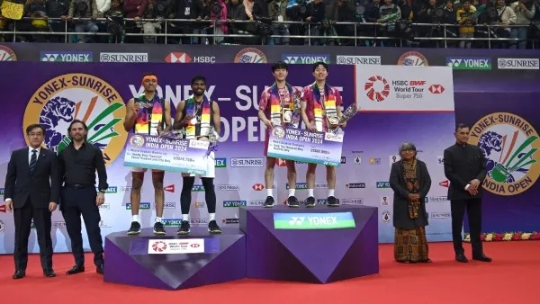 Satwiksairaj Rankireddy and Chirag Shetty pair lost in the India Open 2024 final