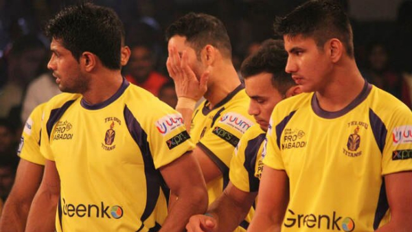  Pro Kabaddi League: Telugu Titans loses to Bengaluru Bulls 26-42