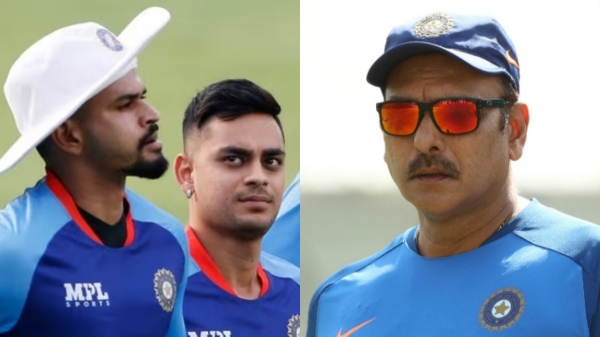 Chin-up.. Shreyas Iyer and Ishan Kishan- Ravi Shastri 