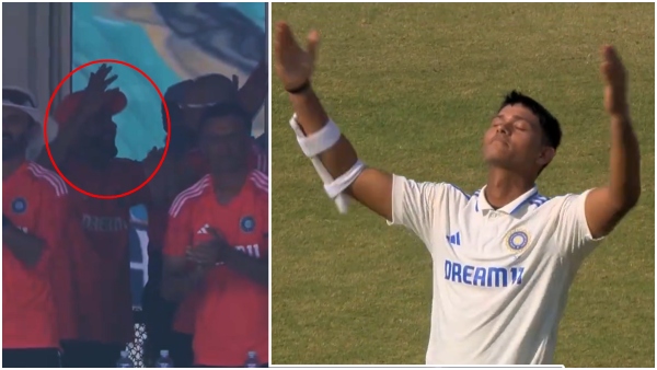 IND vs ENG: Yashasvi Jaiswal Destructive century against England.. Rohit Sharma enjoys from dressing room