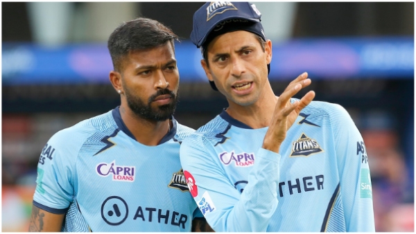 IPL 2024 Hardik Pandya caught in Ashish Nehra s trap in GT vs MI match