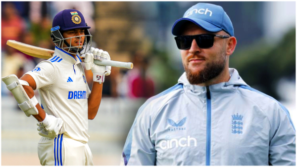 IND vs ENG Yashasvi Jaiswal eyeing England coach Brendon McCullum s record
