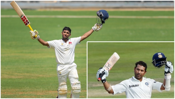 Musheer Khan Sarfaraz Khan Younger brother breaks Sachin Tendulkar s record