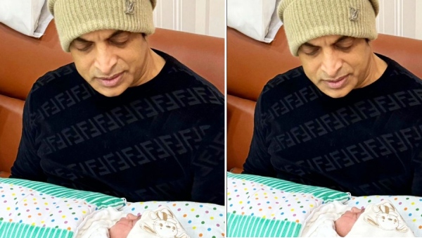  Shoaib Akhtar and wife Rubab Khan welcome baby girl