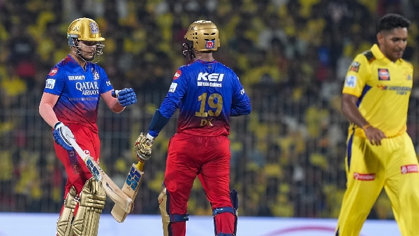 CSK vs RCB IPL 2024 Anuj Rawat and Dinesh Karthik fight back for Bengaluru